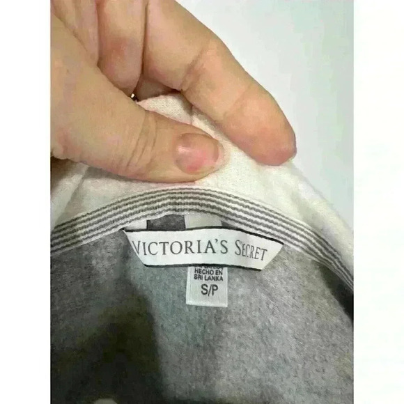 Victoria Secret Dream Angels Zip‎ Front Hoodie Size S White - Picture 6 of 9